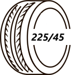 225/45 ...